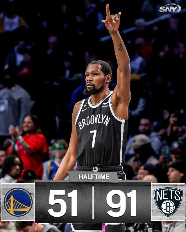 et365（中国）官方网站、APP下载、bet365 Sports-刷爆纪录！篮网半场91分虐勇士 全场143分赛季新高